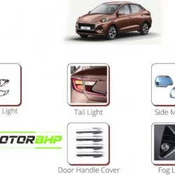 Hyundai aura on sale cng accessories